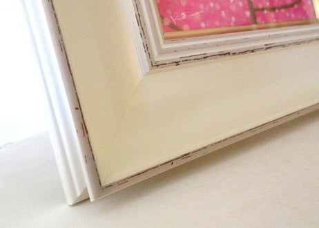 かつきかずお 額装絵画 ＊おさんぽ＊