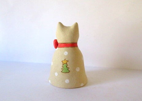 ＊kuu＊クリスマスベルのネコ＊レッドE