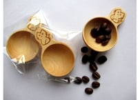 木製　ネコのコーヒーメジャー
