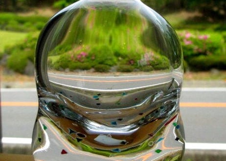 Glass Studio BiBi ○△▢花器