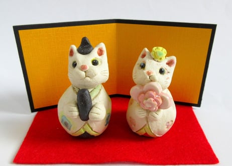 島田ゆみこ　ねこのお雛様
