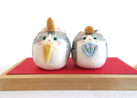 kinokopan 猫のお雛様 サバトラ