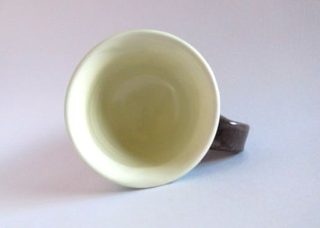 中川守雄　白椿のコーヒーカップ