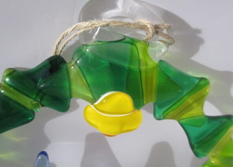 Glass Studio BiBi ガラスのクリスマスリースD