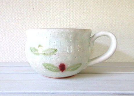 巌陶房 赤い実のコーヒーカップＡ