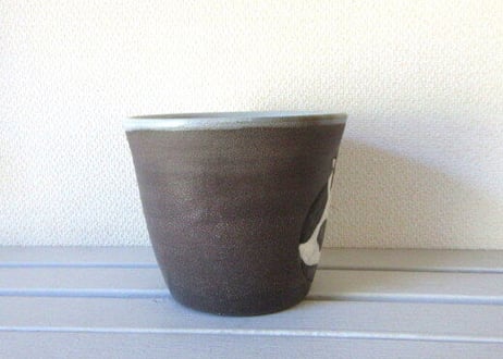 つぐみ製陶所 　猫のフリーカップ＊エキゾチック2