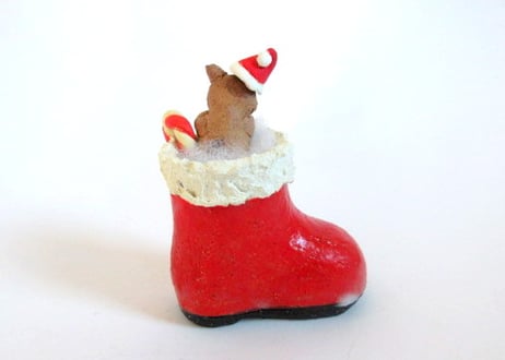 島田ゆみこ＊クリスマスブーツとネコB