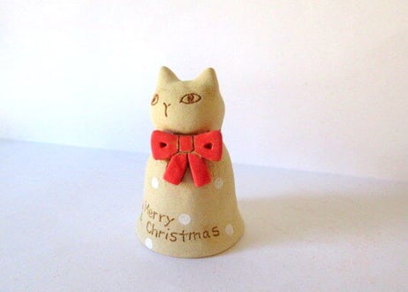 ＊kuu＊クリスマスベルのネコ＊レッドD