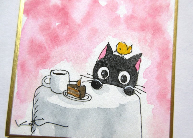 かつきかずお×黒猫ノア 0920＊tea time2 | コーヒー豆と雑貨の店 豆ねこ