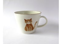 ヒロロ工房　ちいさなマグカップ チャトラ猫とサバトラ猫