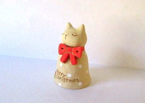 ＊kuu＊クリスマスベルのネコ＊レッドC
