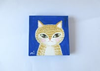 なつめみちこ 猫の肖像画【チャトラ猫】