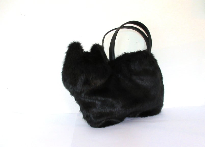 Eve 黒猫ハンドバッグ Eve 黒猫ハンドバッグ Eve 黒猫ハンドバッグ - メルカリ