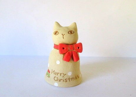 ＊kuu＊クリスマスベルのネコ＊レッドD