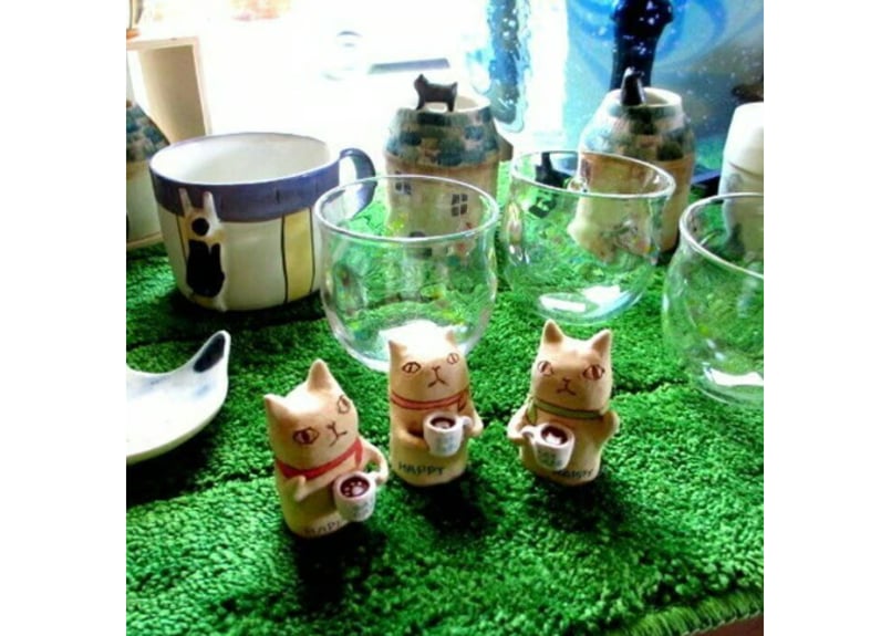 原画一点物】赤富士 猫 一点物『赤富士猫山』あかぶじねこさん