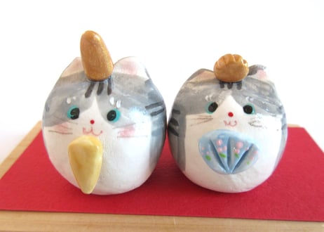 kinokopan 猫のお雛様 サバトラ