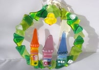 Glass Studio BiBi ガラスのクリスマスリースC