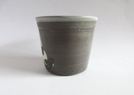 つぐみ製陶所　猫のフリーカップC＊シャムネコ