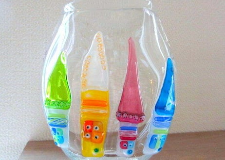 Glass Studio BiBi おうち花器大
