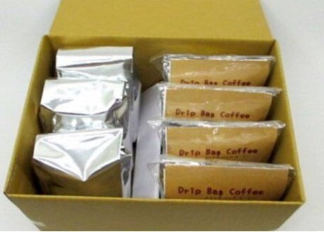 ギフトセット＊コーヒー豆3種450g&ドリップバッグ20個セット