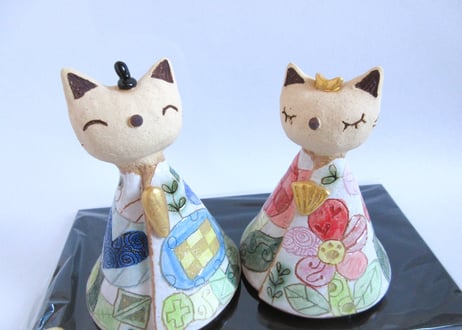 安藤喜代子 彩 ねこ雛
