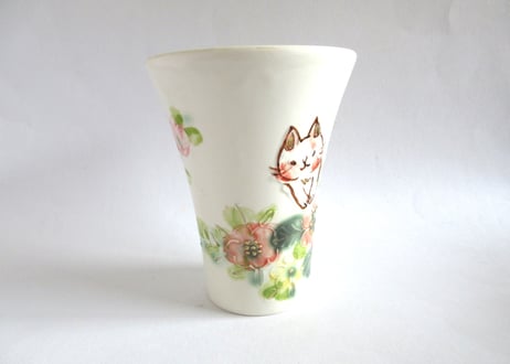 内藤加奈子　ねこのフリーカップ