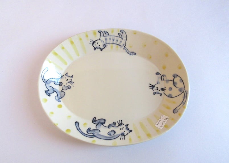 お世話になった二十五年 中曽根さんのお皿 中曽根康弘 1972年 国会議員在職二十五年 「お世話になった二十五年