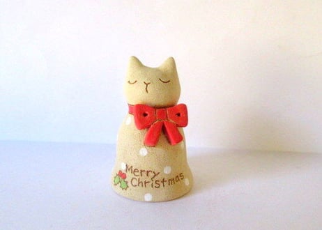＊kuu＊クリスマスベルのネコ＊レッドC