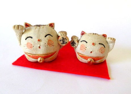 猫のお雛様　ねこ陶雛【大】立ち雛　♡m(=✧ω✧=)m♡ 猫のお雛様 ねこ陶雛【大】立ち雛 ♡m(=✧ω✧=)