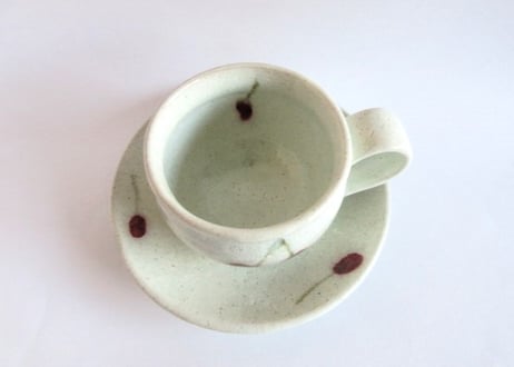 巌陶房 さくらんぼコーヒーカップB