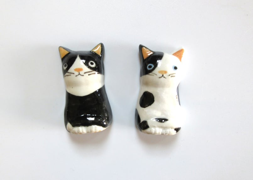 猫の箸置き♡ 猫の箸置き☆受注生産 箸・箸置き shimeji.cat 通販 11148050