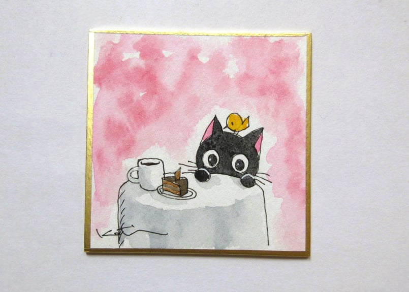 かつきかずお×黒猫ノア 0920＊tea time2 | コーヒー豆と雑貨の店 豆ねこ