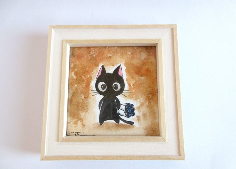 かつきかずお×黒猫ノア 0926＊渡せるかな・・3 | コーヒー豆と雑貨の店