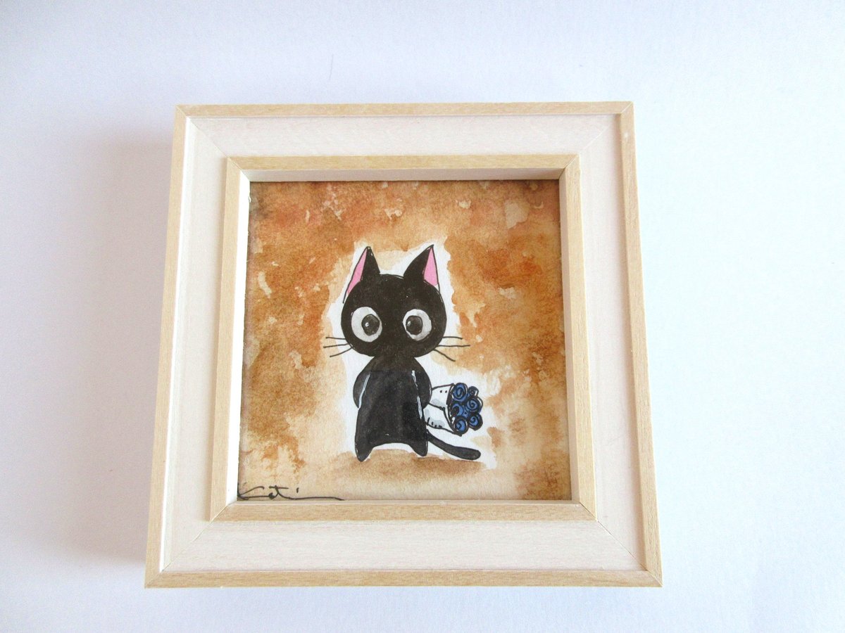 かつきかずお×黒猫ノア 0926＊渡せるかな・・3 | コーヒー豆と雑貨の店