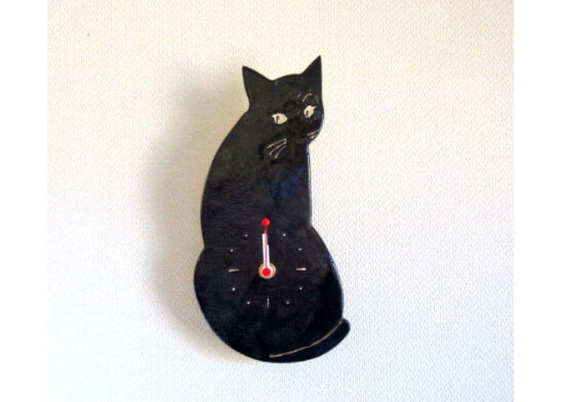黒猫掛け時計 ニトリ 掛け時計 黒猫 : ニトリ Yahoo!店 - 通販 - Yahoo