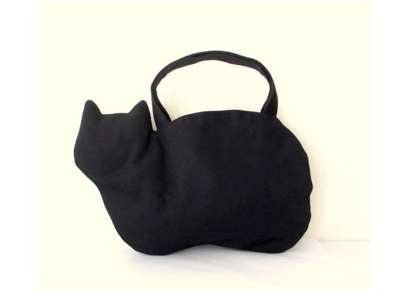 黒猫刺繍♡帆布のトートバッグ Amazon | Smart-Feather 黒猫刺繍トートバッグキット 初心者向け