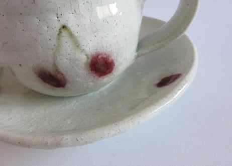 巌陶房 さくらんぼコーヒーカップA