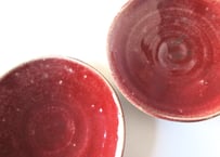 巌陶房 赤のお皿