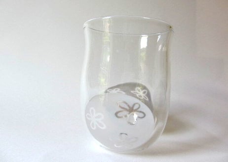 HANAグラス グレー*GLASS STUDIO BiBi