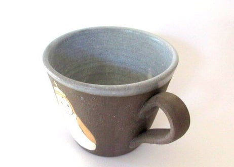 つぐみ製陶所 小鳥のマグカップG