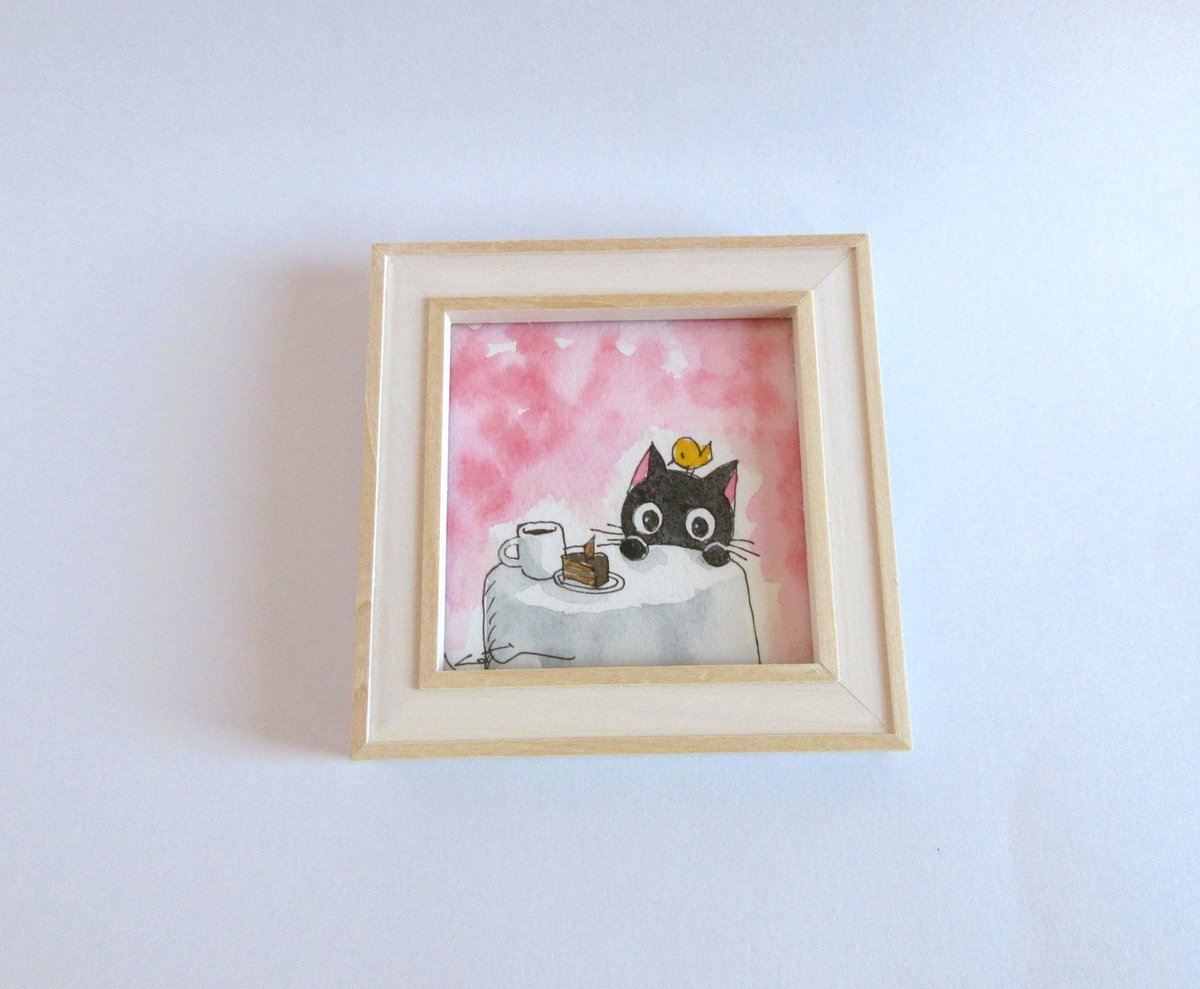 かつきかずお×黒猫ノア 0920＊tea time2 | コーヒー豆と雑貨の店 豆ねこ