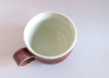 巌陶房 赤いマグカップB