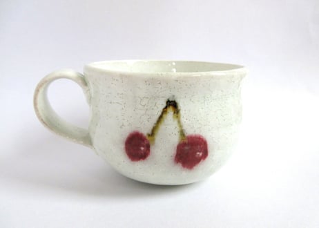 巌陶房 さくらんぼマグカップA