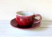 【SALE 2200円→1800円！】巌陶房 赤の小さなデミタスカップA