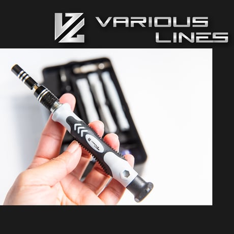 VARIOUSLINES 精密ドライバーセット122 特殊ネジ 多機能ドライバー スマホ iphon修理 メガネ修理 リモコン修理