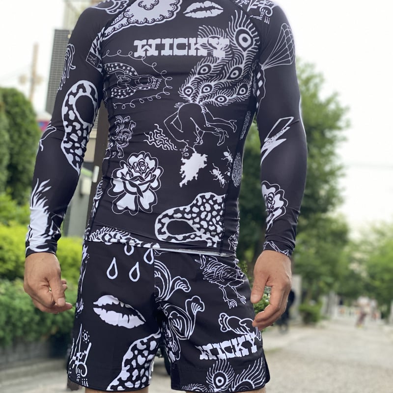 WICKY OLD-SCHOOL SHORTS | WICKY ART SHOP