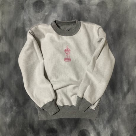 CLASSIC CIRCLE ART PULLOVER- GLAY-