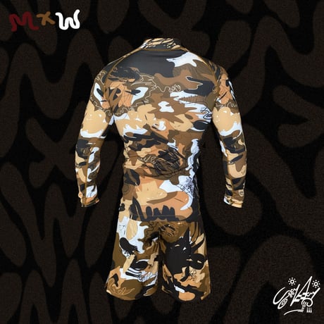MUSOU GEAR✖️WICKY RUSH GUARD -camouflage-