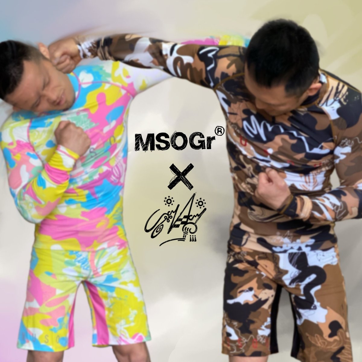 MUSOUGEAR✖️WICKY SHORTS -camouflage - | WICKY