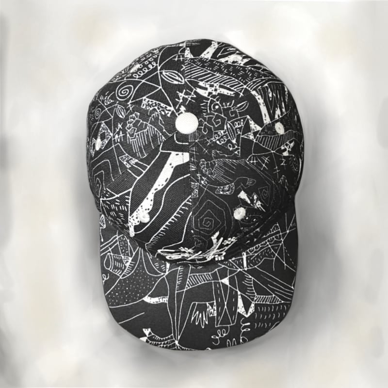 THE RING CAP -BLACK- | WICKY ART SHOP